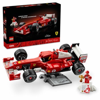 LEGO Icons Ferrari F2004 and Michael Schumacher 11375 LEGO Icons Ferrari F2004 and Michael Schumacher 11375