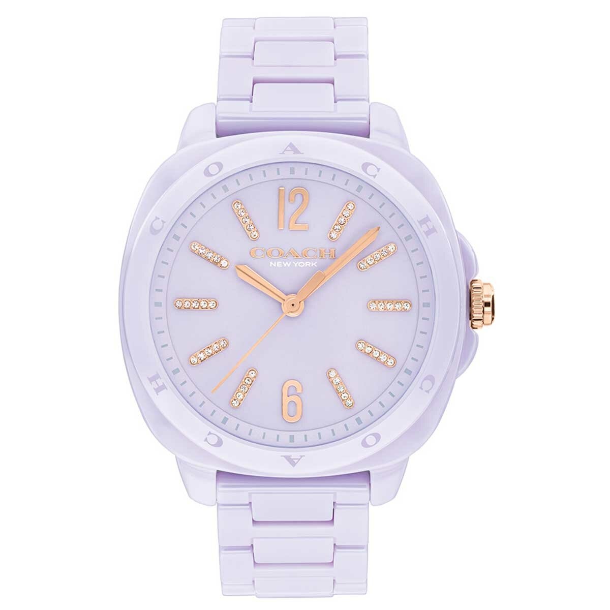 Coach Kitt Lavendar Ceramic Women's Watch 14504481 Coach Kitt Lavendar Ceramic Women's Watch 14504481