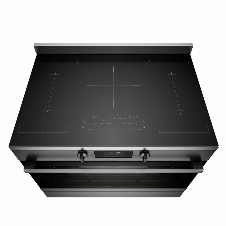 Westinghouse 90cm Freestanding Induction Pyrolytic Freestanding Oven WFEP9757DD Westinghouse 90cm Freestanding Induction Pyrolytic Freestanding Oven WFEP9757DD