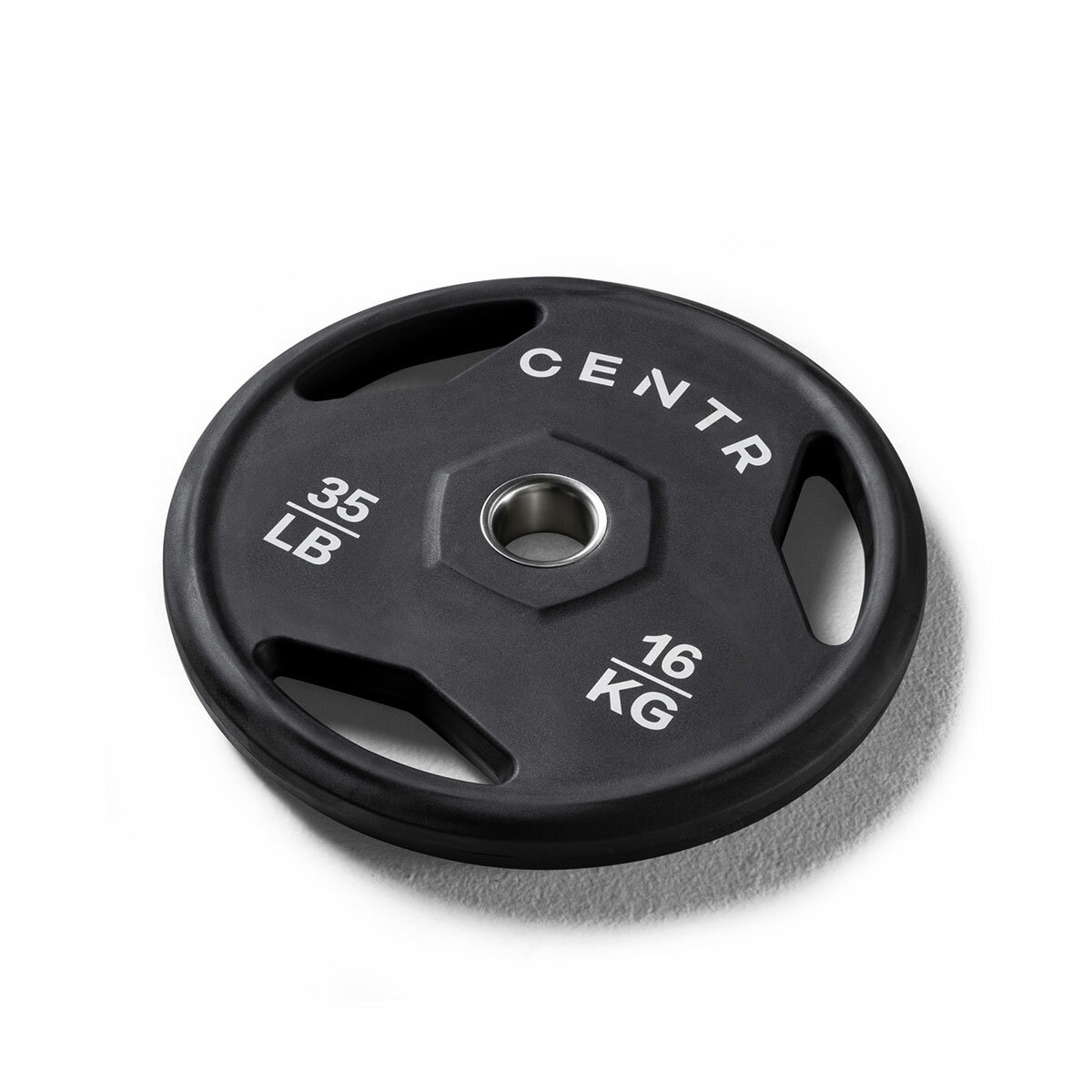 Centr 136kg Rubber Olympic Weight Set With Bar Centr 136kg Rubber Olympic Weight Set With Bar