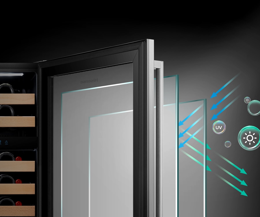 Anti-UV Low-E Glass Door