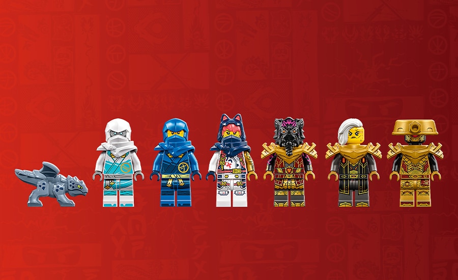 6 minifigures