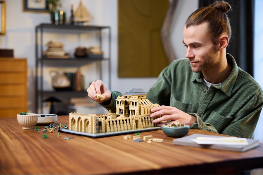 Notre-Dame de Paris architectural model kit.