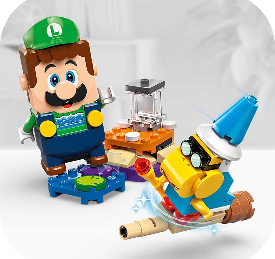 Interactive Nintendo character toy playset