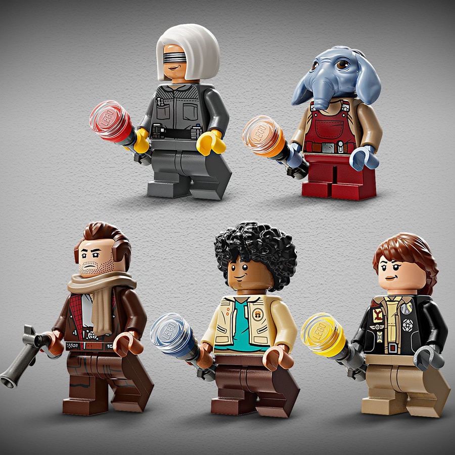 5 LEGO Star Wars characters 