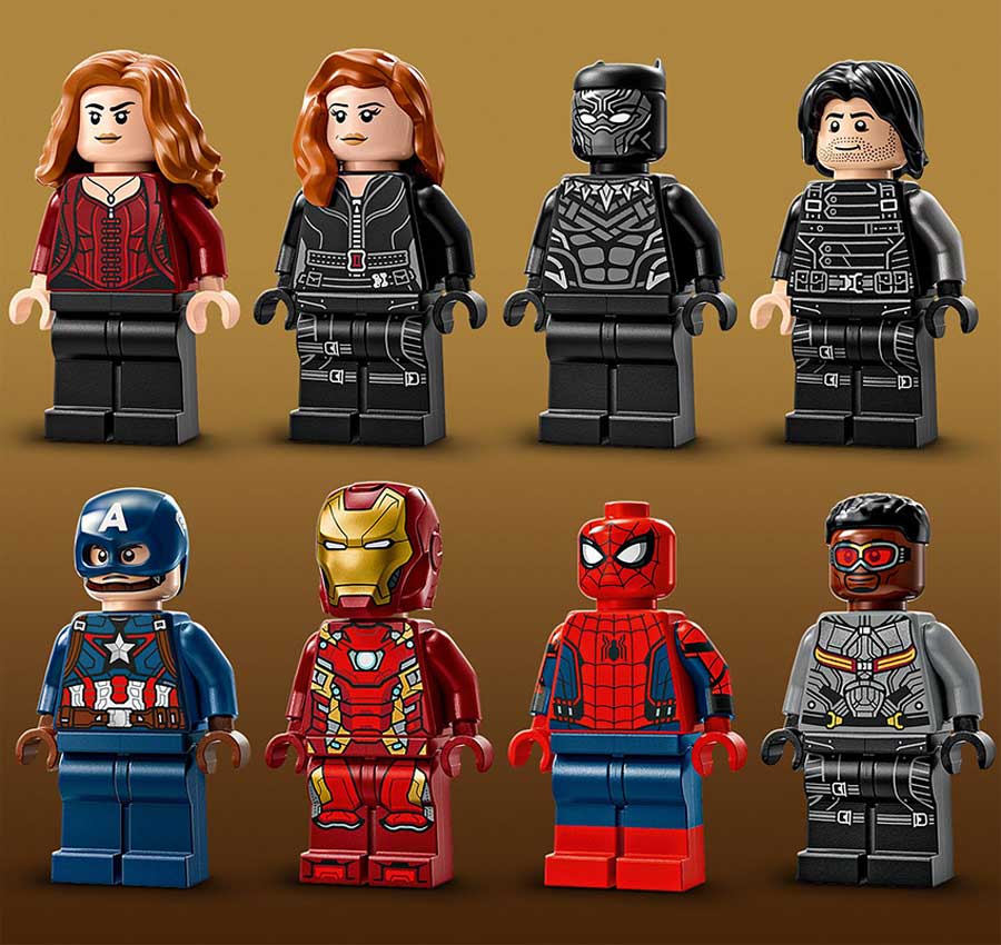 LEGO Marvel figures