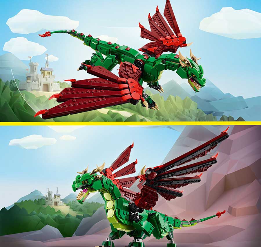 Medieval Dragon gift for kids