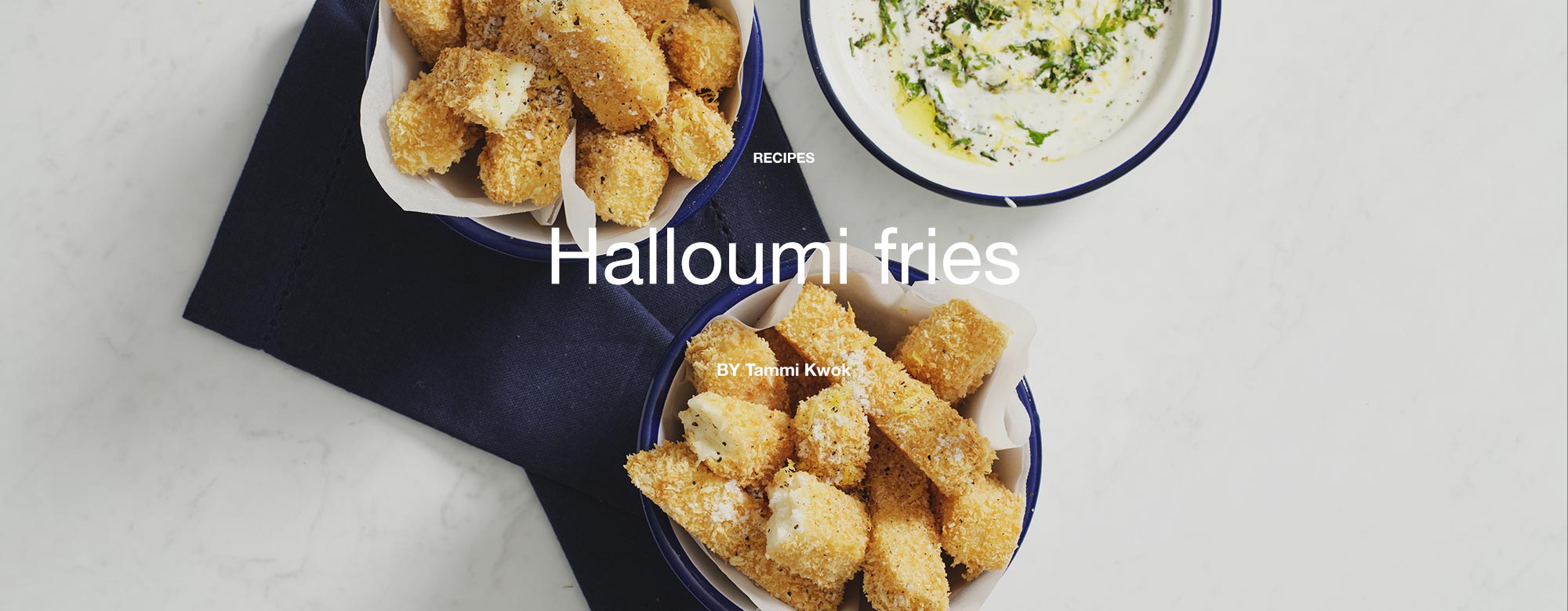 Halloumi fries