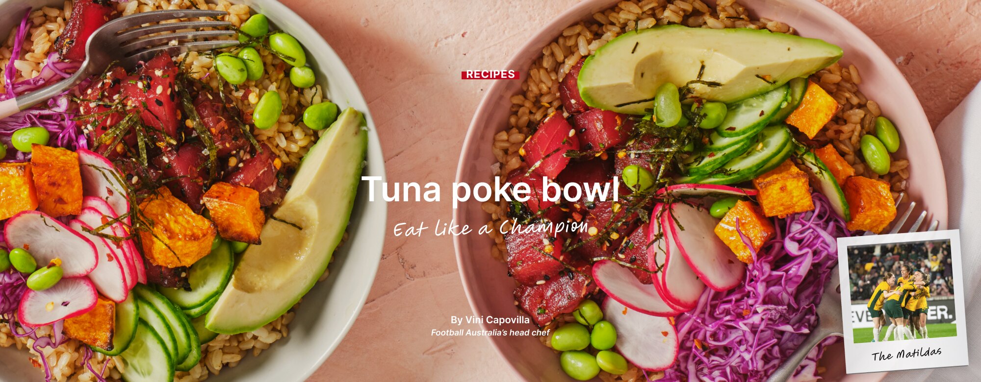 Tuna poke bowl