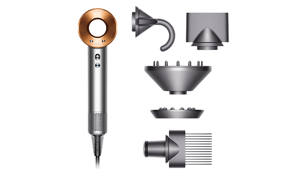 Dyson Supersonic Hair Dryer Bright Nickel/Copper