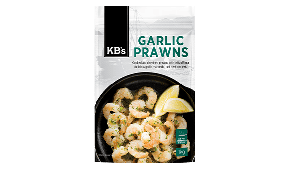 KB's Garlic Prawns 1kg