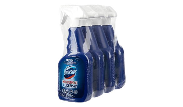 Domestos Multipurpose Bleach Spray 4 x 750ml