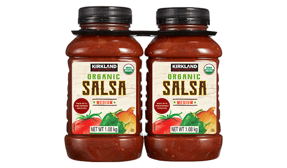 Kirkland Signature Organic Salsa 2 x 1.08kg