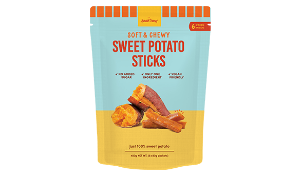 Snak Yark Dried Sweet Potato 6 x 80g