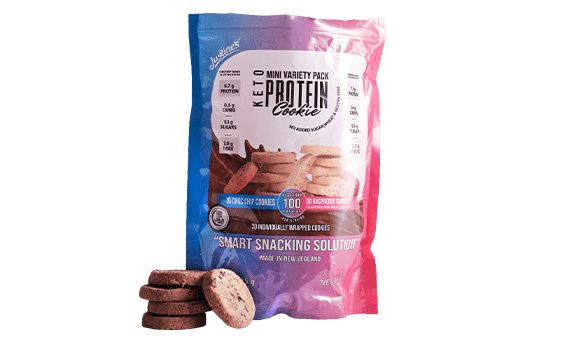 Justine's Mini Keto Protein Cookies Variety Pack 20 x 25g