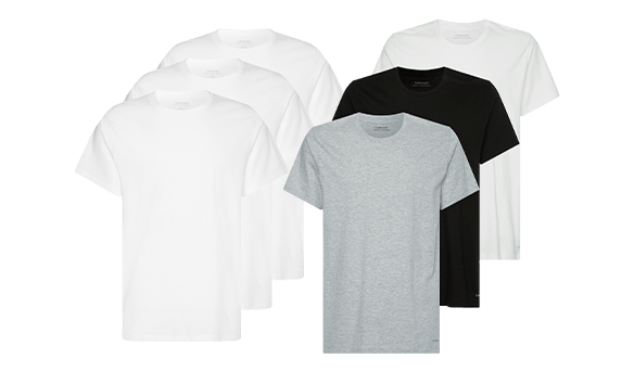 Calvin Klein Men's Crew Neck Tee 3 pack