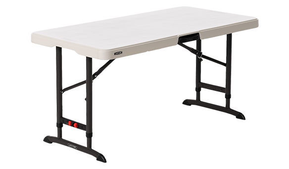 Lifetime 4ft Adjustable Height Folding Table