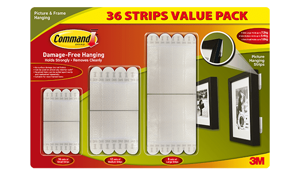 3M Hanging Picture Strips