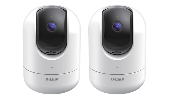 D-Link Full HD Pan Tilt and  Zoom Pro Wi-Fi Camera 2 pack