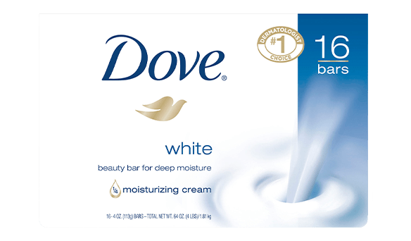 Dove Moisturising Bar Soap 16 x 106g