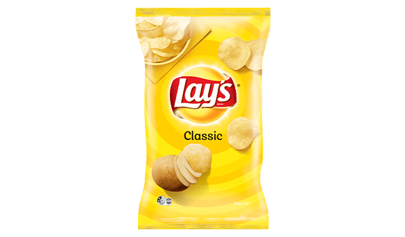 Lay's Classic Potato Chips 550g