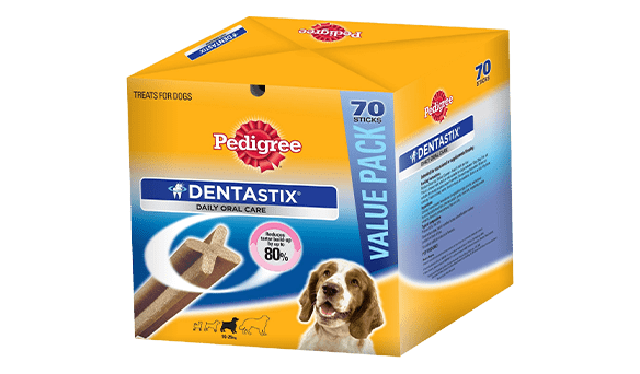 Pedigree Dentastix for Medium Dog 70 count