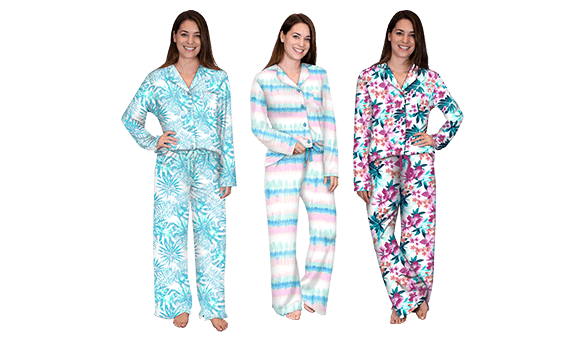 Carribean Joe Women's PJ Set 2 piece