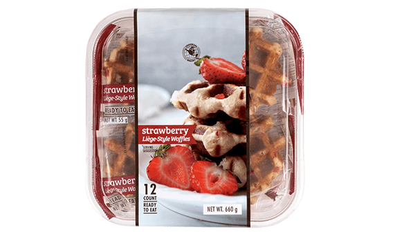 Universal Bakery Strawberry Waffles 660g