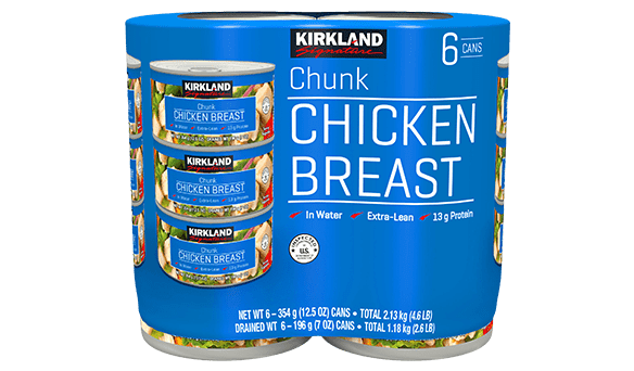 Kirkland Signature Premium Chicken Breast 6 x 354g