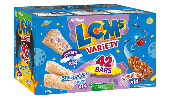 Kellogg's LCM's Variety Pack  42 x 20g