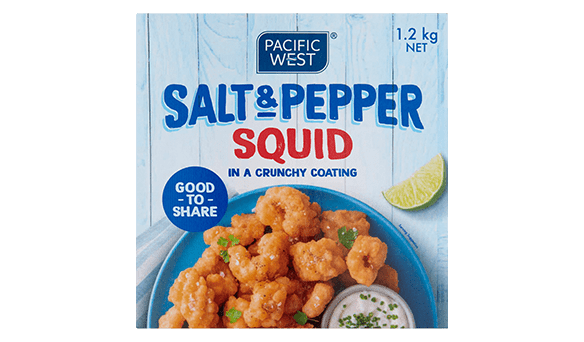 Pacific West Salt & Pepper Squid 1.2kg