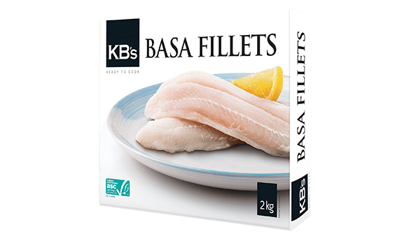 KB's Premium Basa Fillets 2kg