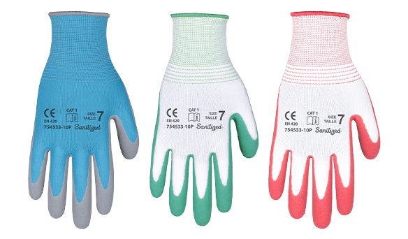 BBH Garden Glove Latex 10 pack