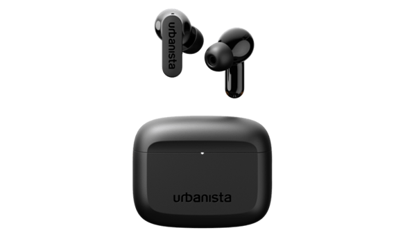 Urbanista Palo Alto Midnight Black Earphones