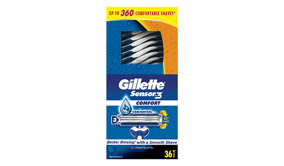 Gillette Sensor3 Disposables 36 count