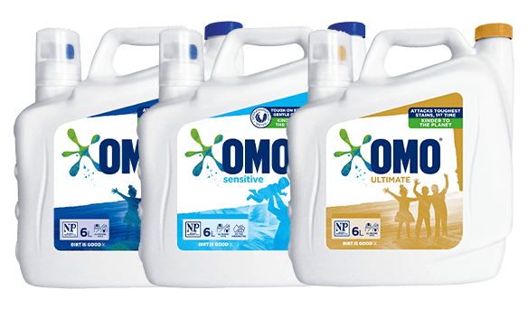 OMO Active Clean and/or Sensitive and/or Ultimate Front/Top Liquid Laundry Detergent