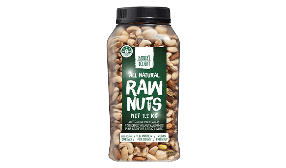 Nature's Delight All Natural Raw Nut Mix  1.2kg