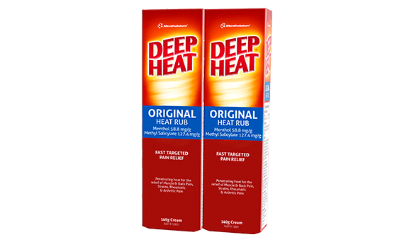 Deep Heat Original Heat Rub 2 x 140g