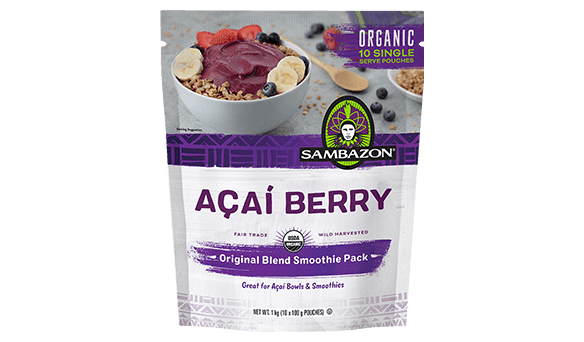 Sambazon Acai Smoothies 10 x 100g