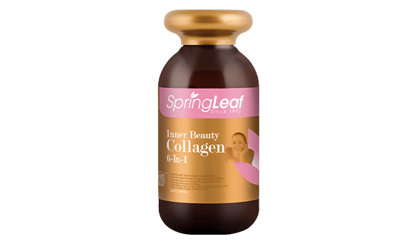 SpringLeaf Inner Beauty Collagen 6-in-1 180 capsules