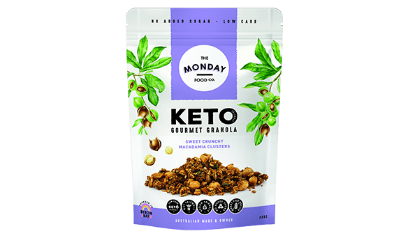 The Monday Food Co. Keto Sweet Crunchy Macadamia Clusters 800g