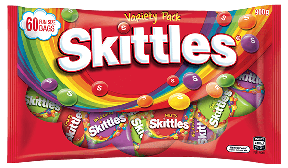 Skittles Variety Pack 60 pack 900g