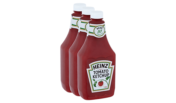 Heinz Tomato Ketchup 3 x 1L