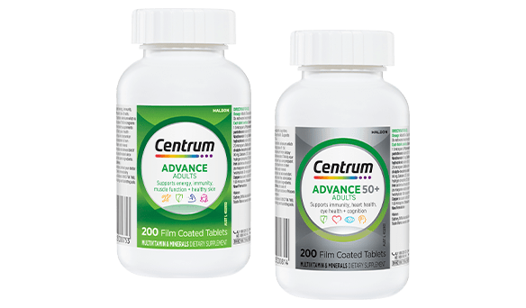 Centrum Advance and/or Advance 50+ Multivitamin 200 count