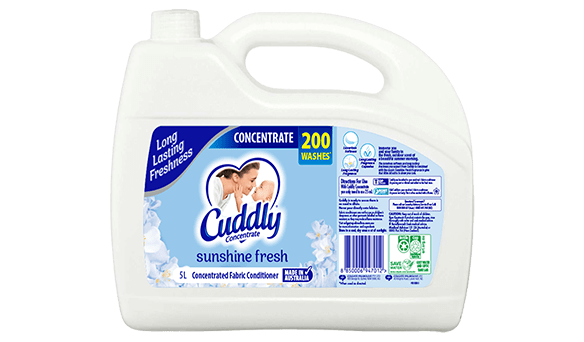 Cuddly Concentrate Sunshine Fresh Softener 5L