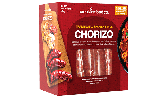 Creative Food Co Spanish Style Chorizo 1.2kg