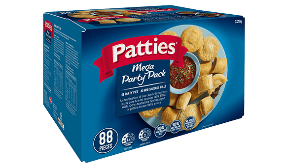 Patties Mega Party Pack 3.28kg