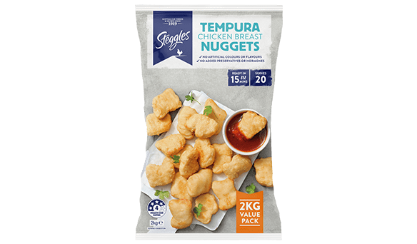 Steggles Chicken Breast Nuggets 2kg