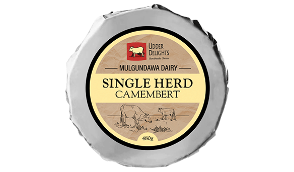 Udder Delights Single Herd Camembert 480g