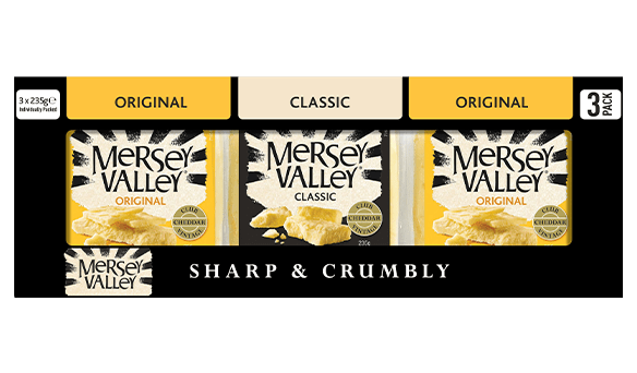 Mersey Valley Favourite Flavours  3 x 235g